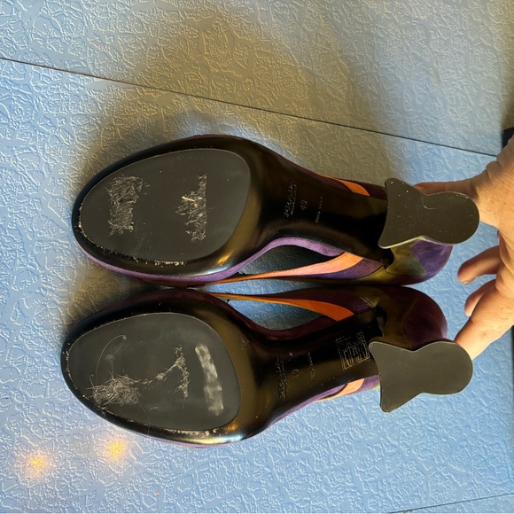 Prada Fairies suede high heels shoes size 40 - Picture 12 of 12